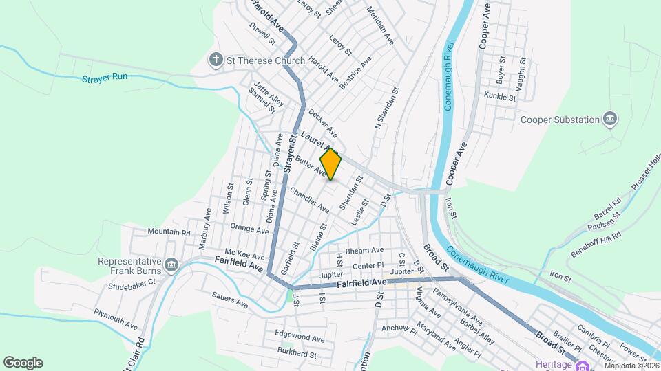 Chandler School Apt Map and Location Details