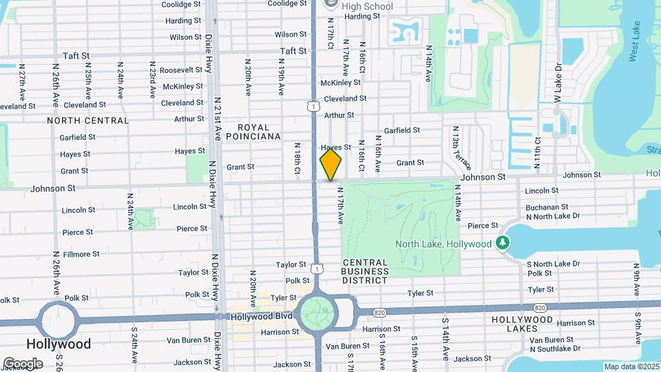1723 Johnson St Map and Location Details