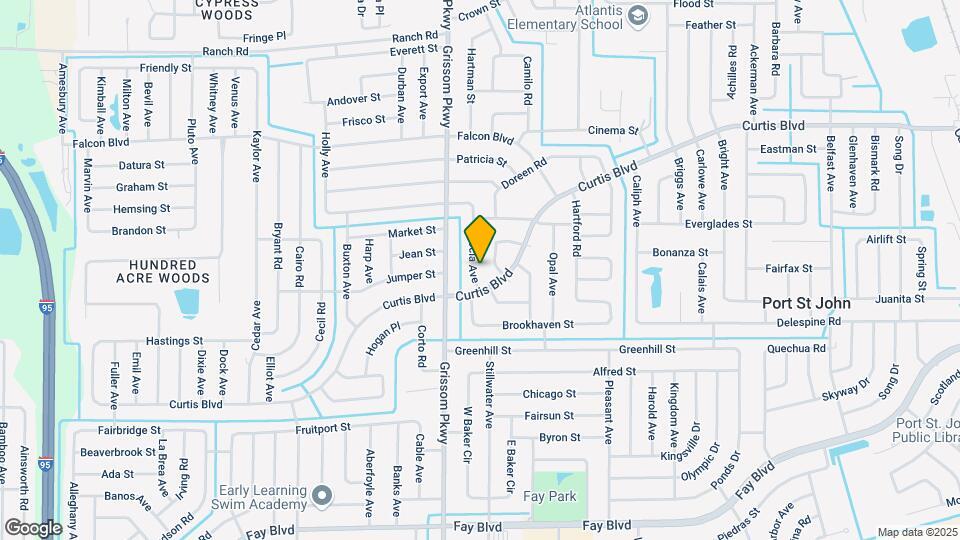 6825 Anecia Ave Map and Location Details