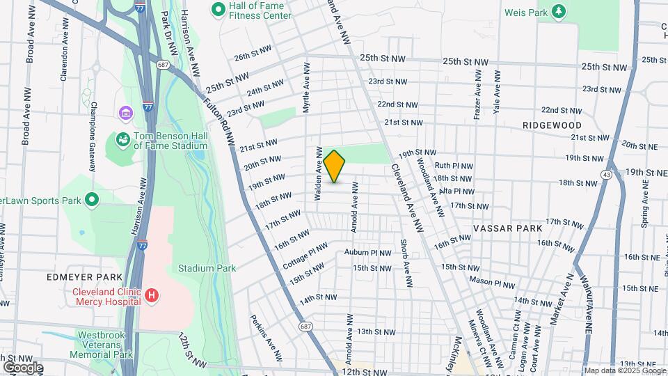 1235 18th St NW Map and Location Details