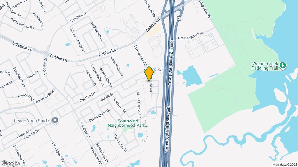 9110 S Field Ln Map and Location Details