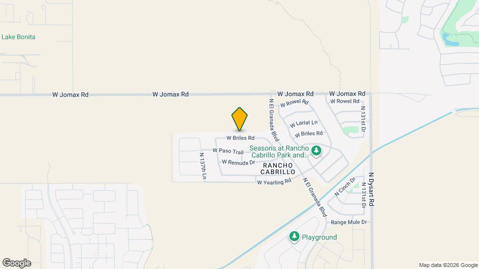 13610 W Briles Rd Map and Location Details
