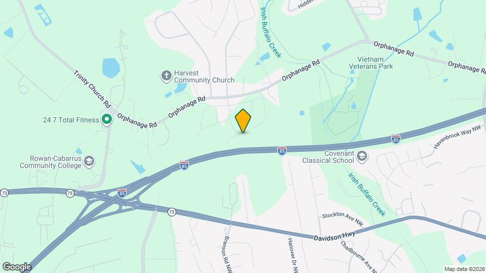 1650 Old Rivers Rd Map and Location Details