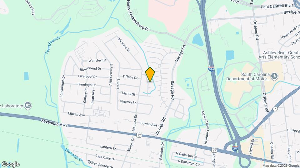 810 Williamsburg Ln Map and Location Details