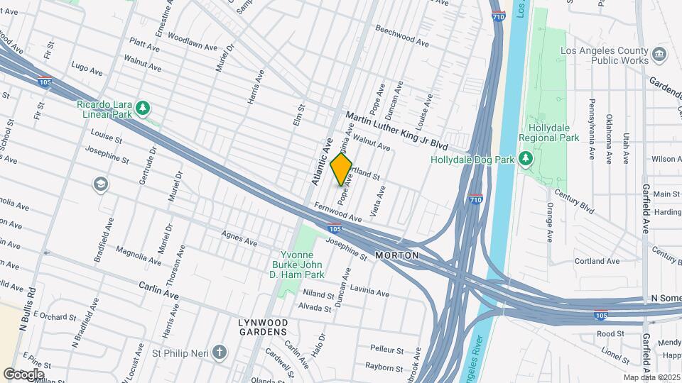 11645 Pope Ave Mapa y Detalles de la Ubicación