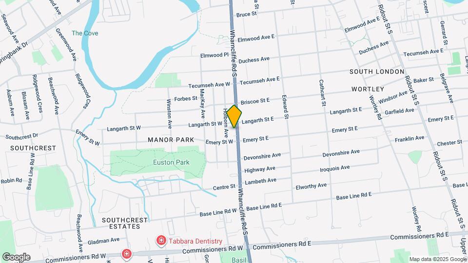 379 Wharncliffe Rd S Map and Location Details