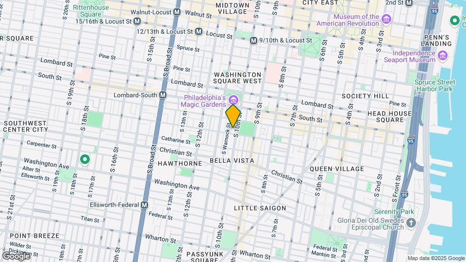 726 S 10th St, Unit 3F Map and Location Details