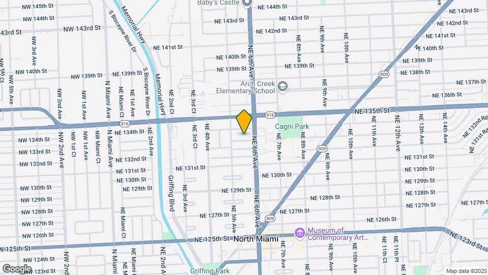 535 NE 133rd St Map and Location Details