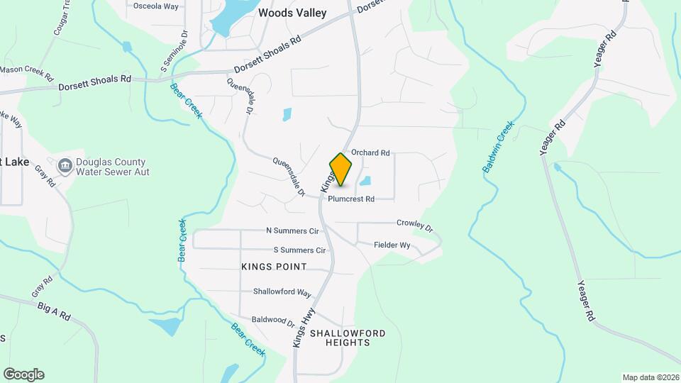 6118 Plumcrest Rd Map and Location Details