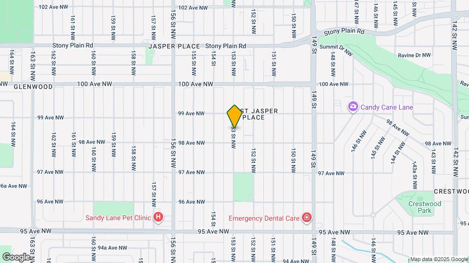 9815-9153 153 St NW Map and Location Details