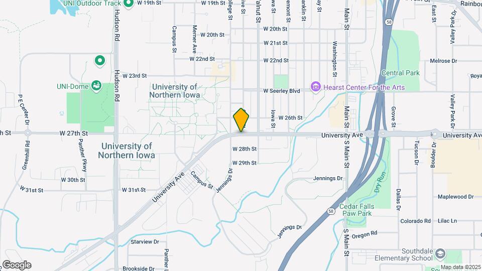 8011 University Ave Mapa y Detalles de la Ubicación