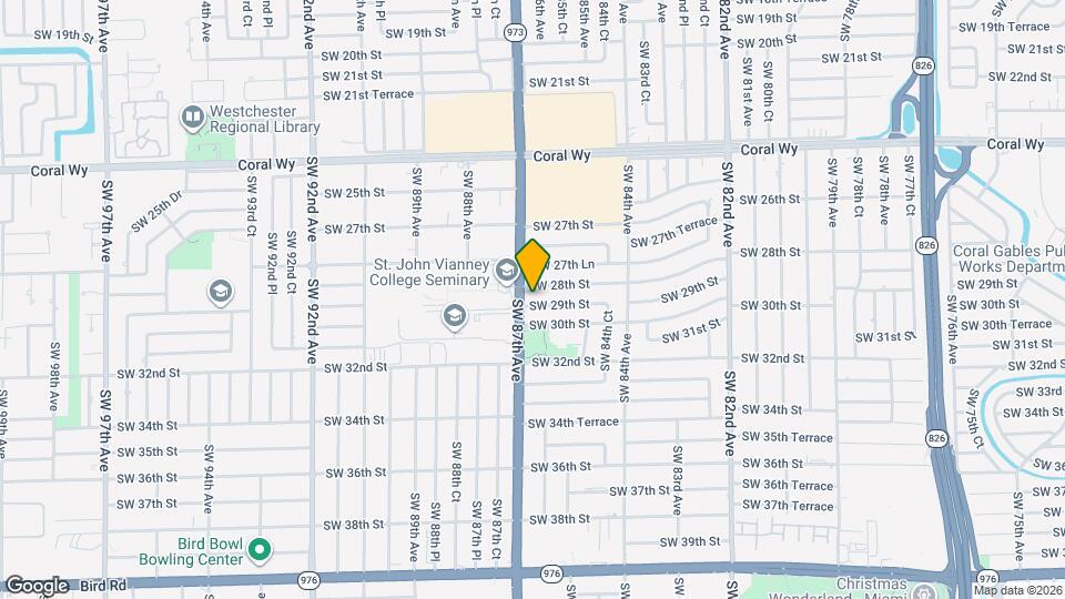 8581 SW 29th St Map and Location Details