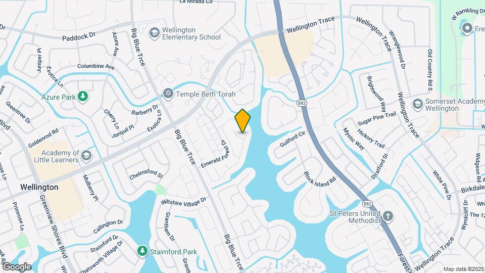 1103 Lake Breeze Dr Map and Location Details
