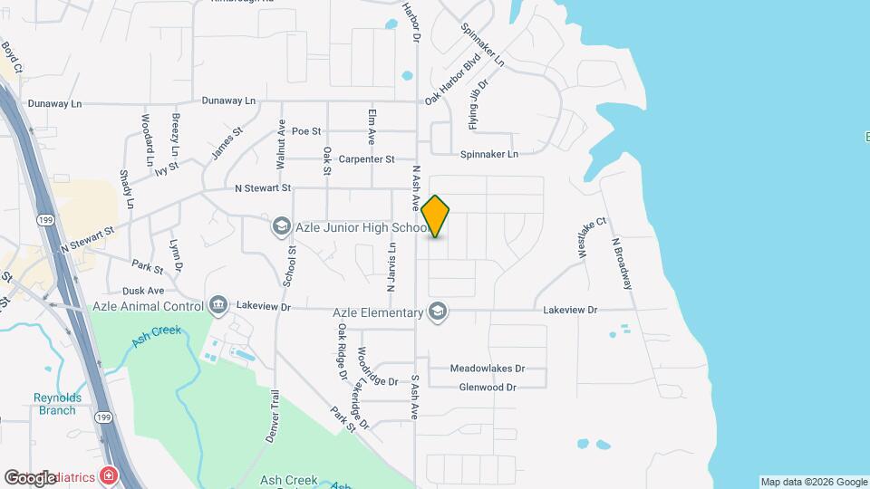 208 Post Oak St Map and Location Details