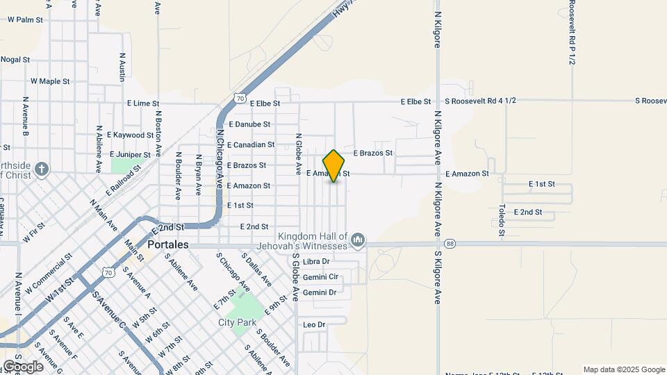 120 N Indio Ave Map and Location Details