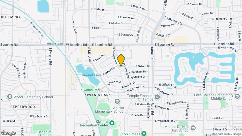 5353 S College Ave Map and Location Details
