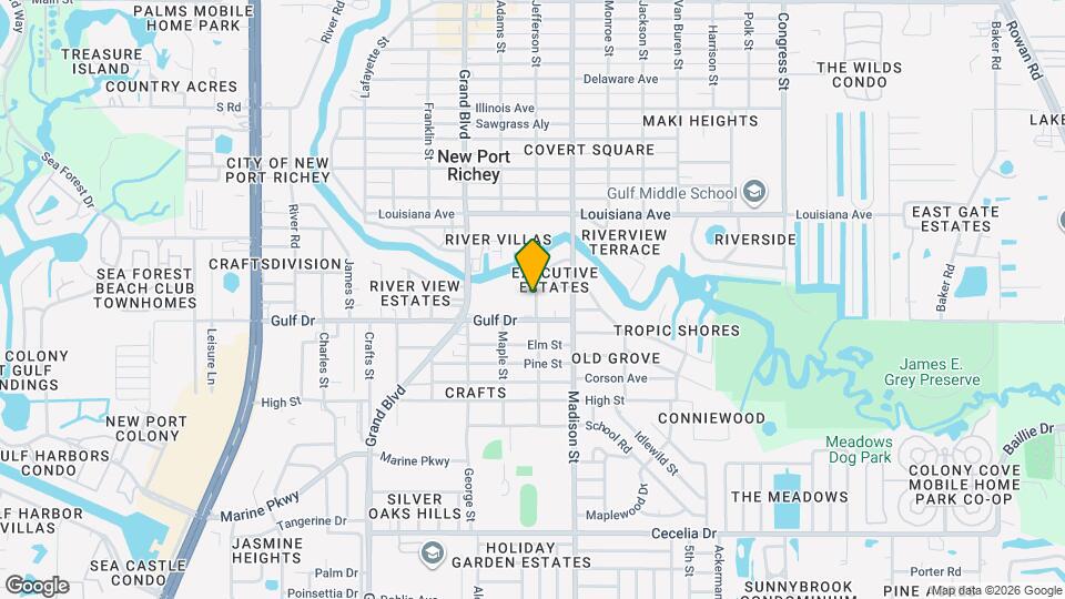 5543 Executive Dr Map and Location Details