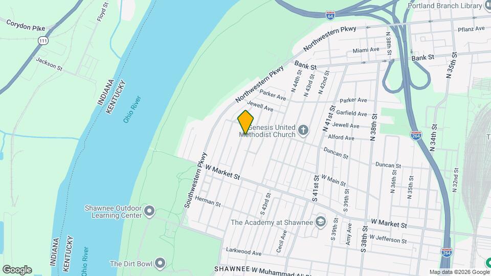 117 N 46th St Map and Location Details