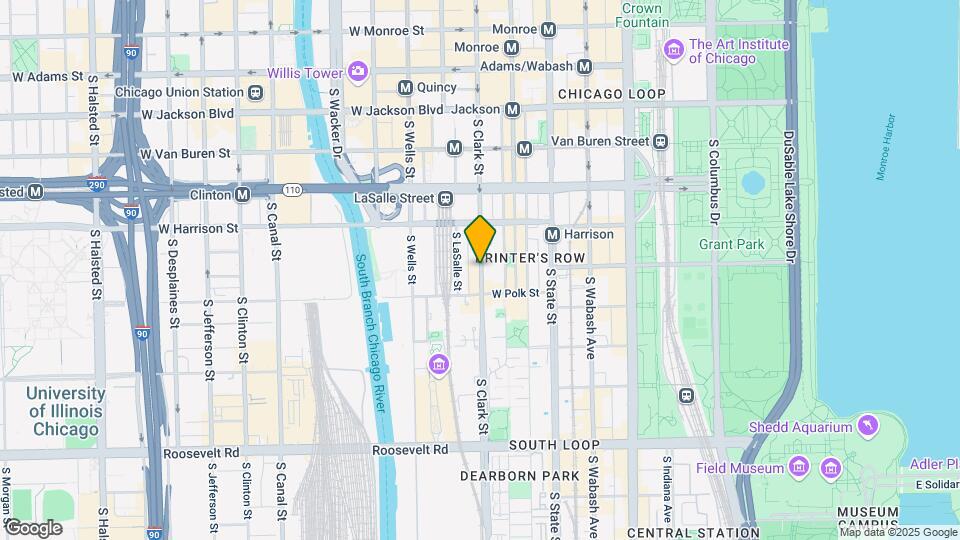 732 S Clark St, Unit 2 Mapa y Detalles de la Ubicación