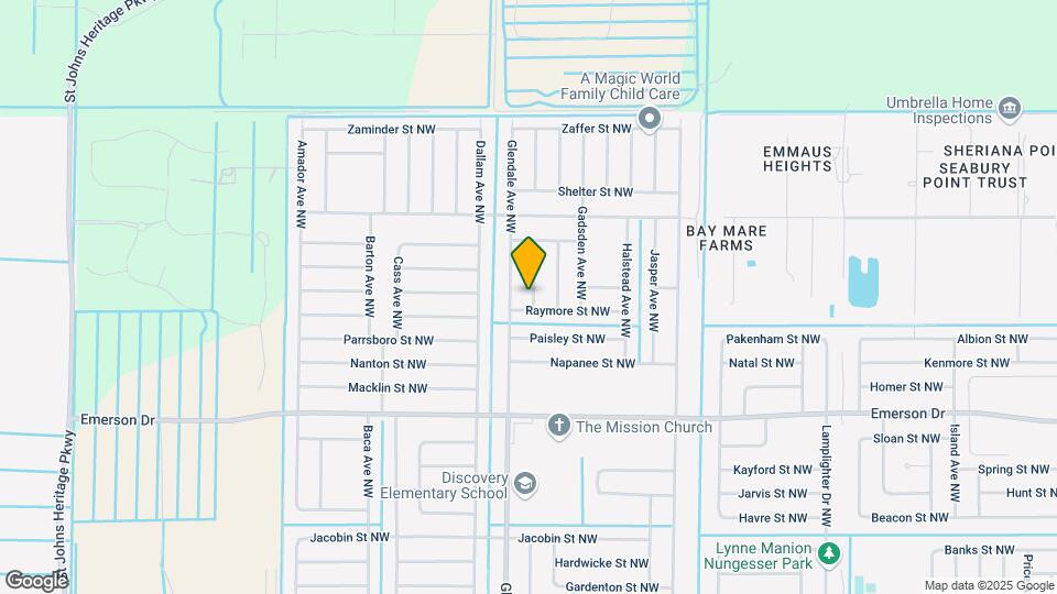 1512 Eagle Ave NW Map and Location Details