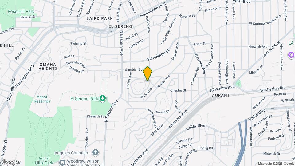2850 Chadwick Cir Mapa y Detalles de la Ubicación