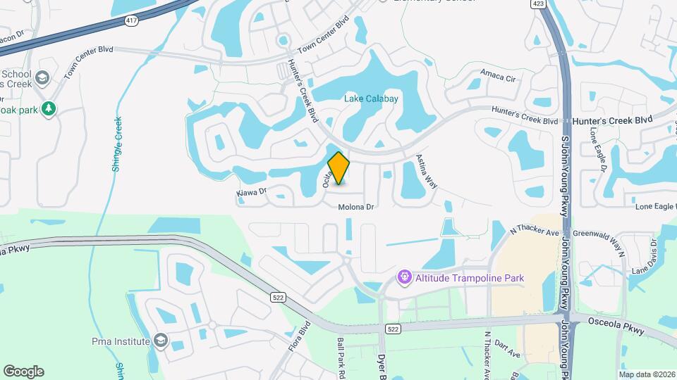 3739 Ahoya Ln Map and Location Details