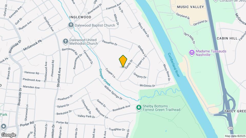 2507 Sandy Dr Map and Location Details