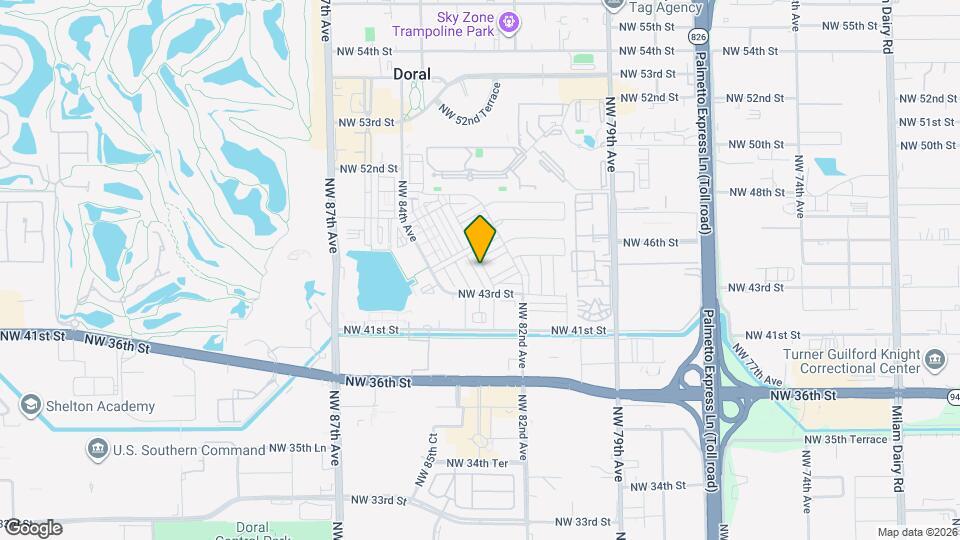 4534 NW 83rd Ave Map and Location Details
