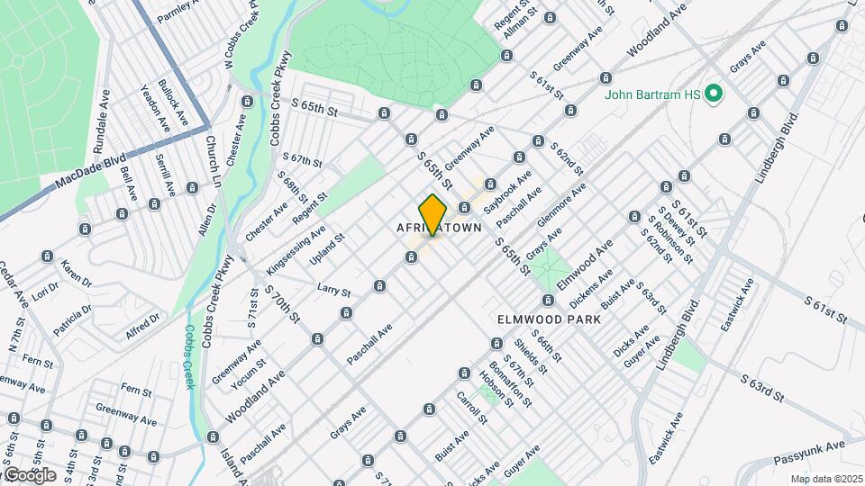 6616 Woodland Ave, Unit Apt.3 Map and Location Details