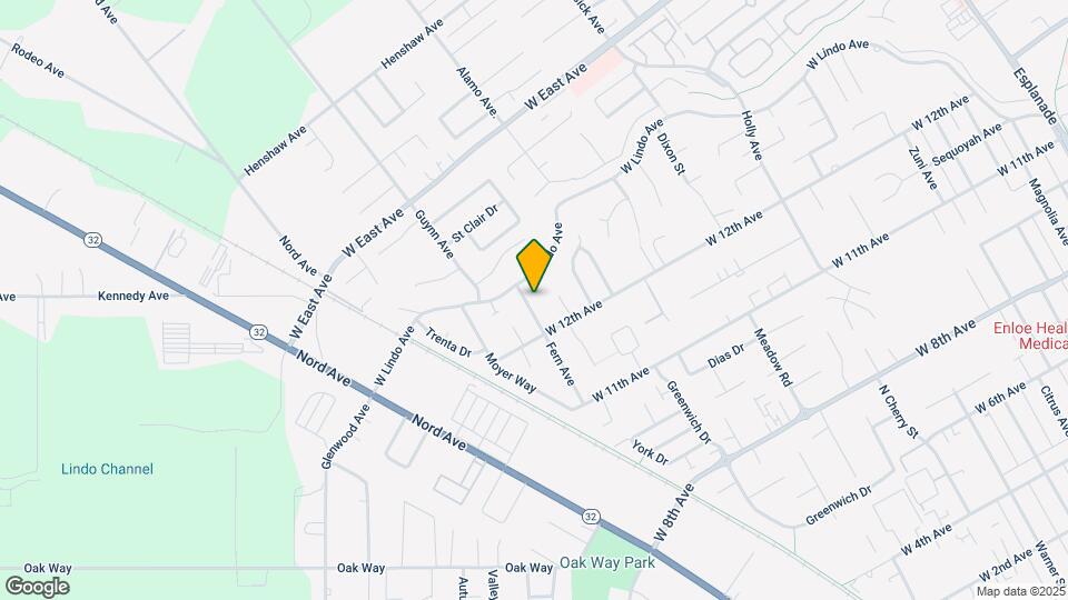 2340 Fern Ave Map and Location Details