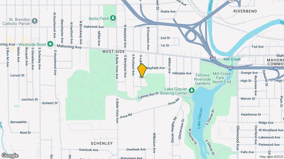 145 S Lakeview Ave Map and Location Details