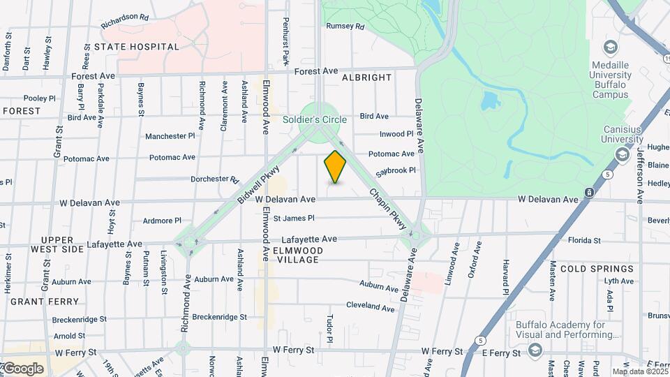 722 W Delavan Ave Map and Location Details
