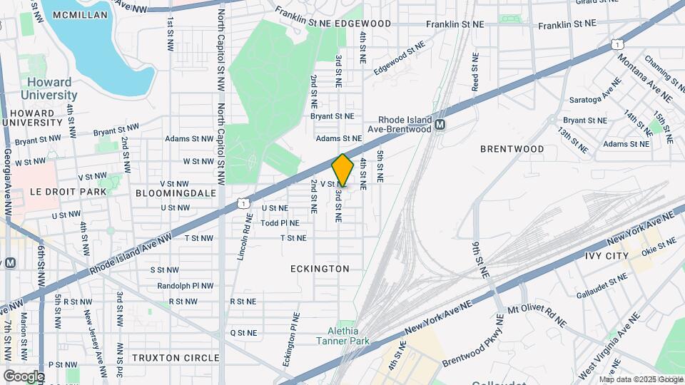 2025 3rd St NE, Unit 1 Map and Location Details