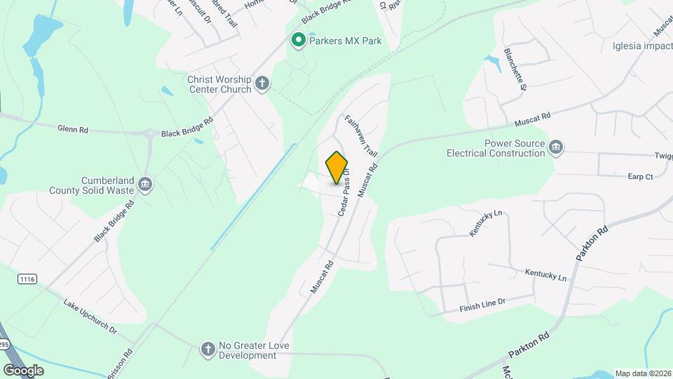 1108 Mayfern Dr Map and Location Details