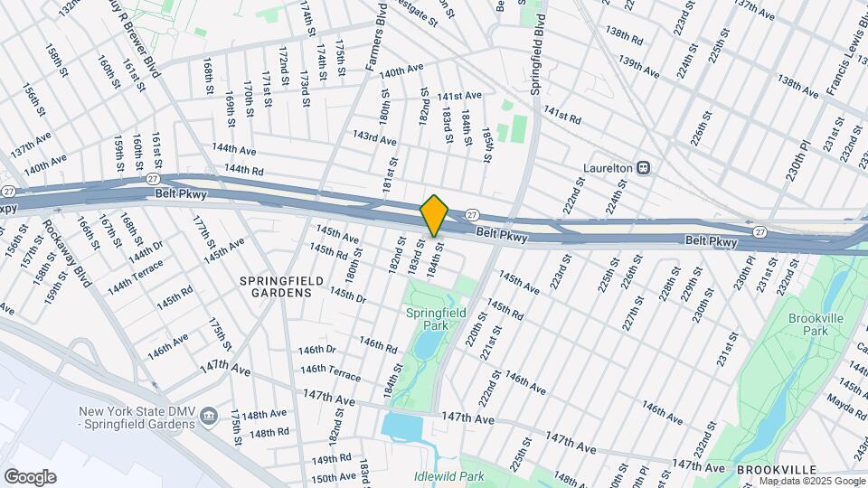 144-38 184th St-Unit -1st FL Map and Location Details