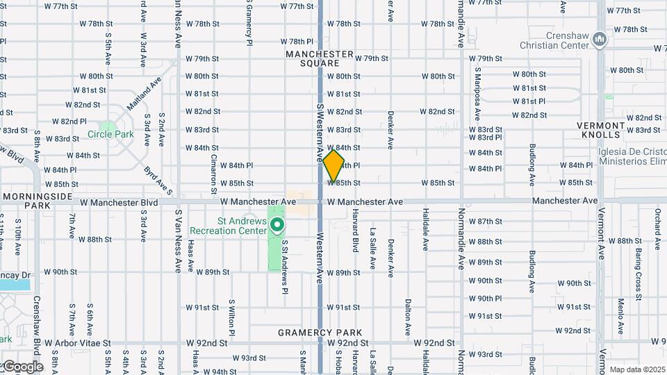1738 W 85th St, Unit B Mapa y Detalles de la Ubicación