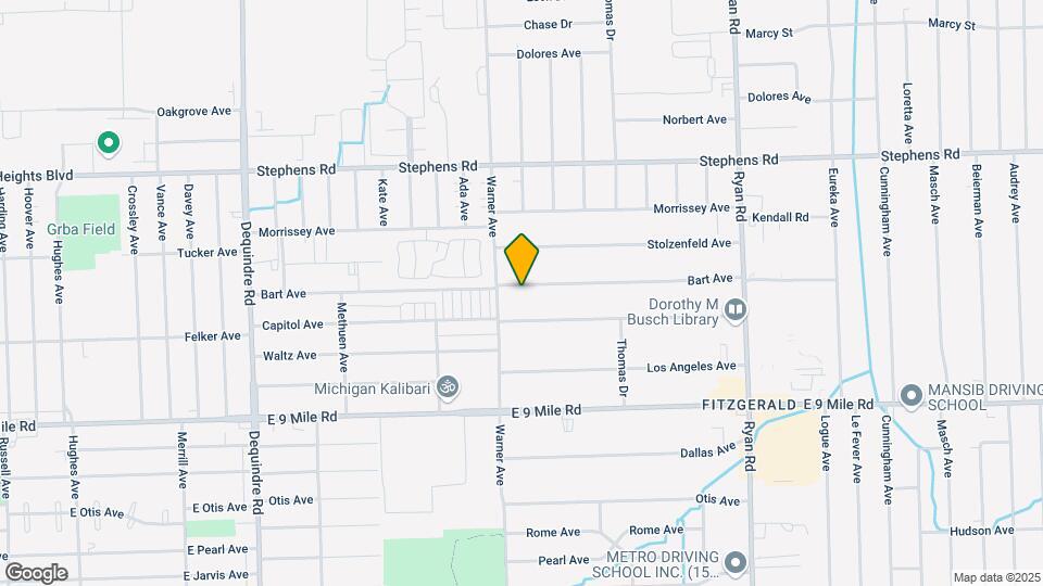 3144 Bart Ave Map and Location Details