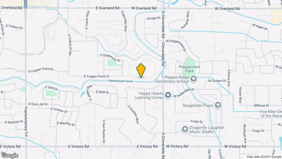 4535 E Copper Point Dr Map and Location Details