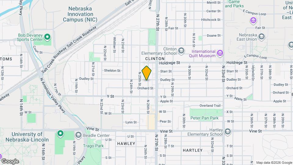 1237 N 26th St Map and Location Details