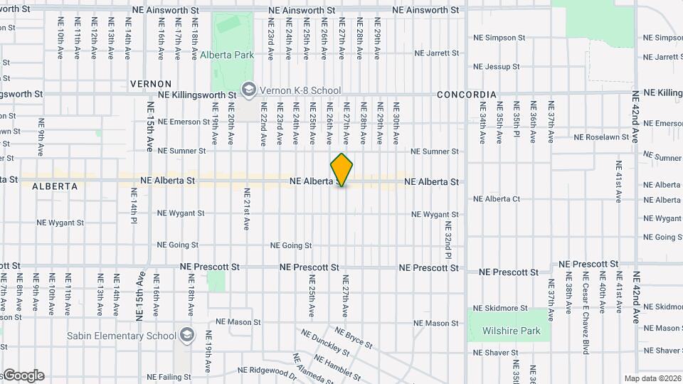 4911 NE 27th Ave Map and Location Details