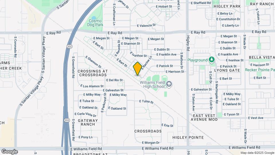 2873 E Bart St Map and Location Details