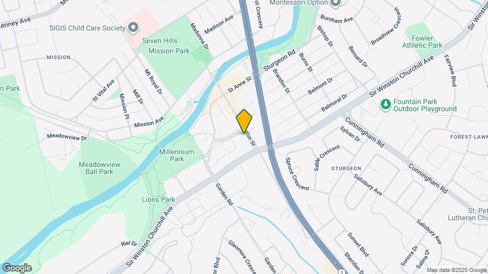 St. Thomas Manor Map and Location Details