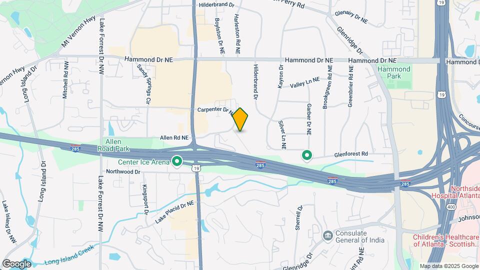 5805 Mountain Creek Rd NE Map and Location Details
