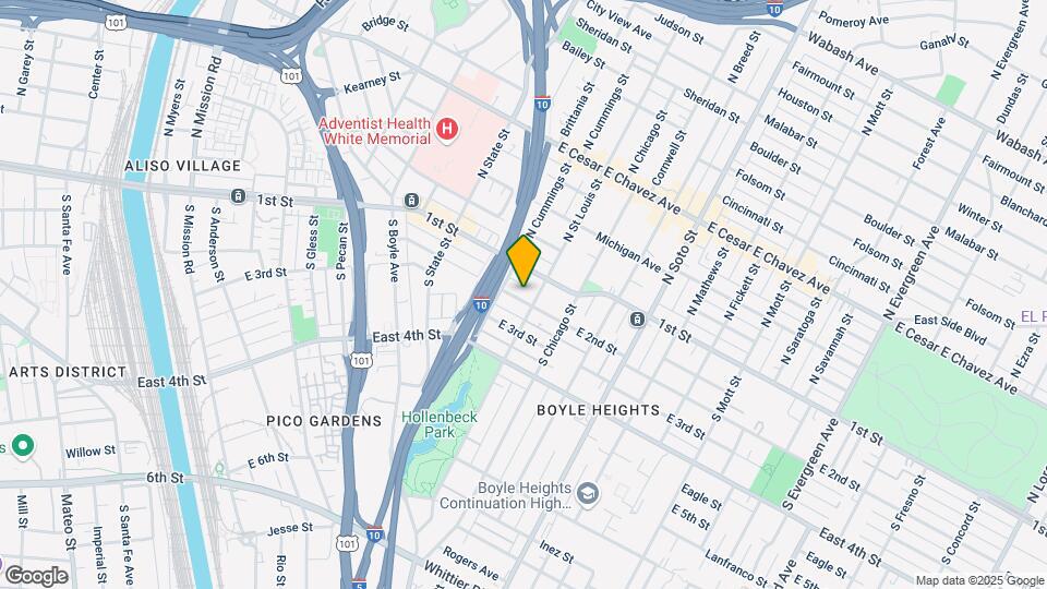 2015 E 2nd St Map and Location Details