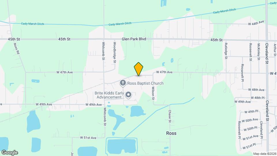3415 W 47th Ave, Unit A Mapa y Detalles de la Ubicación