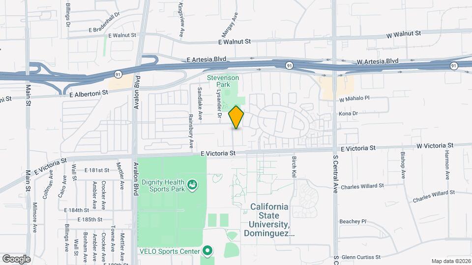 17822 Tamcliff Ave Map and Location Details