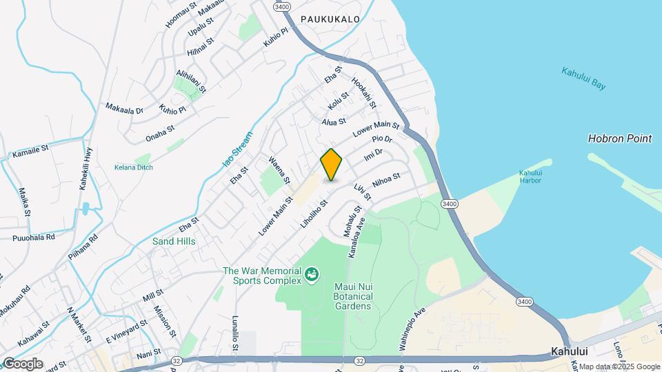 471 Liholiho St Map and Location Details