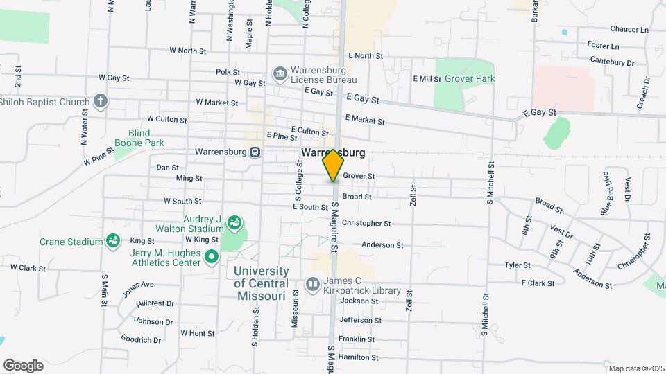 208 S Maguire St Map and Location Details