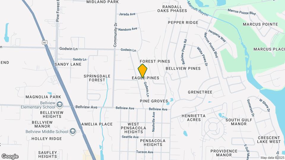 2819 Godwin Ln Map and Location Details