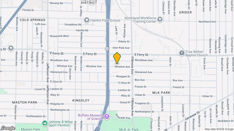 298 Winslow Ave Map and Location Details